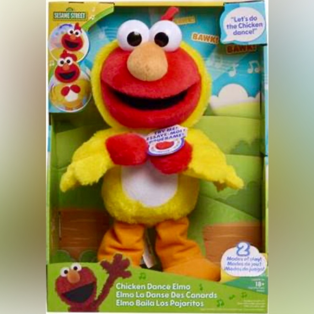 ELMO chicken dance Sesame Street NIB
